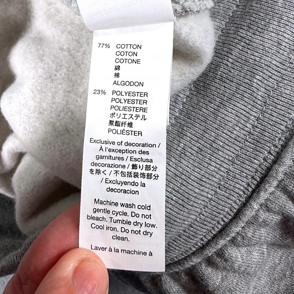 Gap Modern Slim Fleece Jogger Sweatpants Light Gray Men's M Lounge Comfy‎
